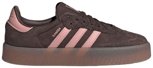 ADIDAS SAMBA adidas Womens Sambae Dark Brown Wonder Mauve JI2744 In Stock