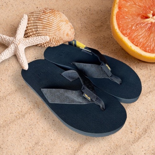 Sandali infradito Teva uomo Mush ii BKBL neri leggeri con tanga taglia 9