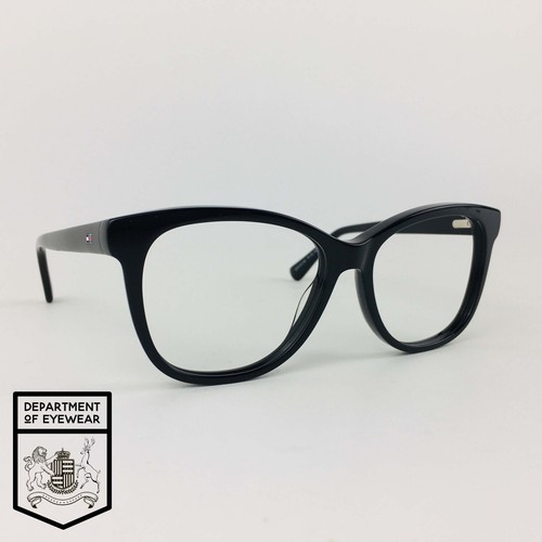 TOMMY HILFIGER eyeglasses BLACK CATS EYE glasses frame MOD: TH 93 30706040