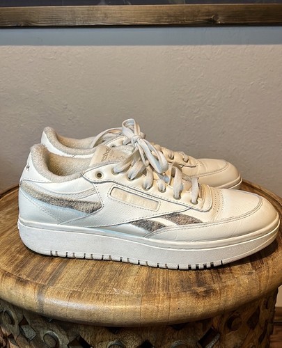 Reebok Classic Leather w Leopard Size10
