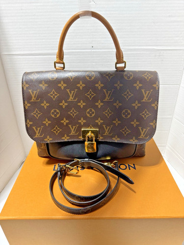 LOUIS VUITTON（LV） Borsa a mano Louis Vuitton Monogram Marignan nera tracolla tracolla LV Box