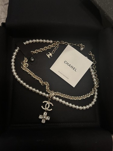 Brand New Chanel Necklace Choker CC