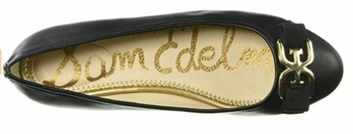 Sam Edelman   Ballerine in pelle mago nere da donna taglia US 7M