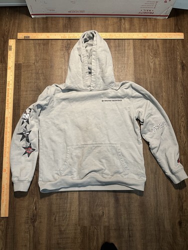 Chrome Hearts X Matty Boy Unisex "Suggest" Pullover Hoodie LB3 LT Gray Medium M