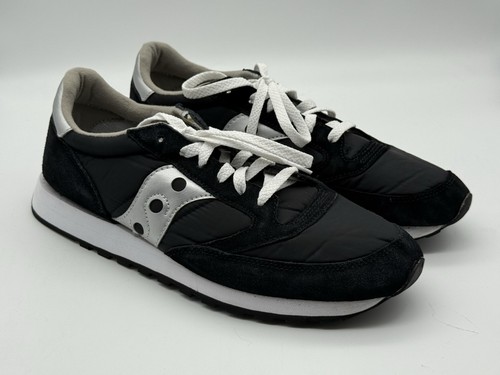 SAUCONY ORIGINALS Saucony Jazz 2044 1 Nero Argento Scarpe da Corsa Sneakers Uomo 11 US