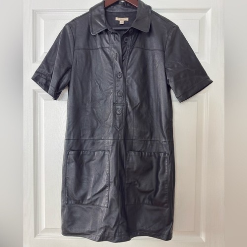Abito Burberry Brit in pelle di agnello taglia 8