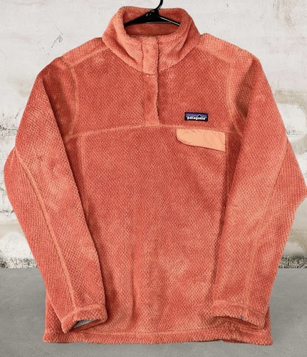 Maglione donna PATAGONIA Re-Tool Snap-T pile pullover donna piccolo quarzo corallo