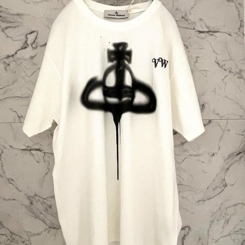 Vivienne Westwood SPRAY ORB CLASSIC T Shirt Dress SizeUK8 (XS) Women White