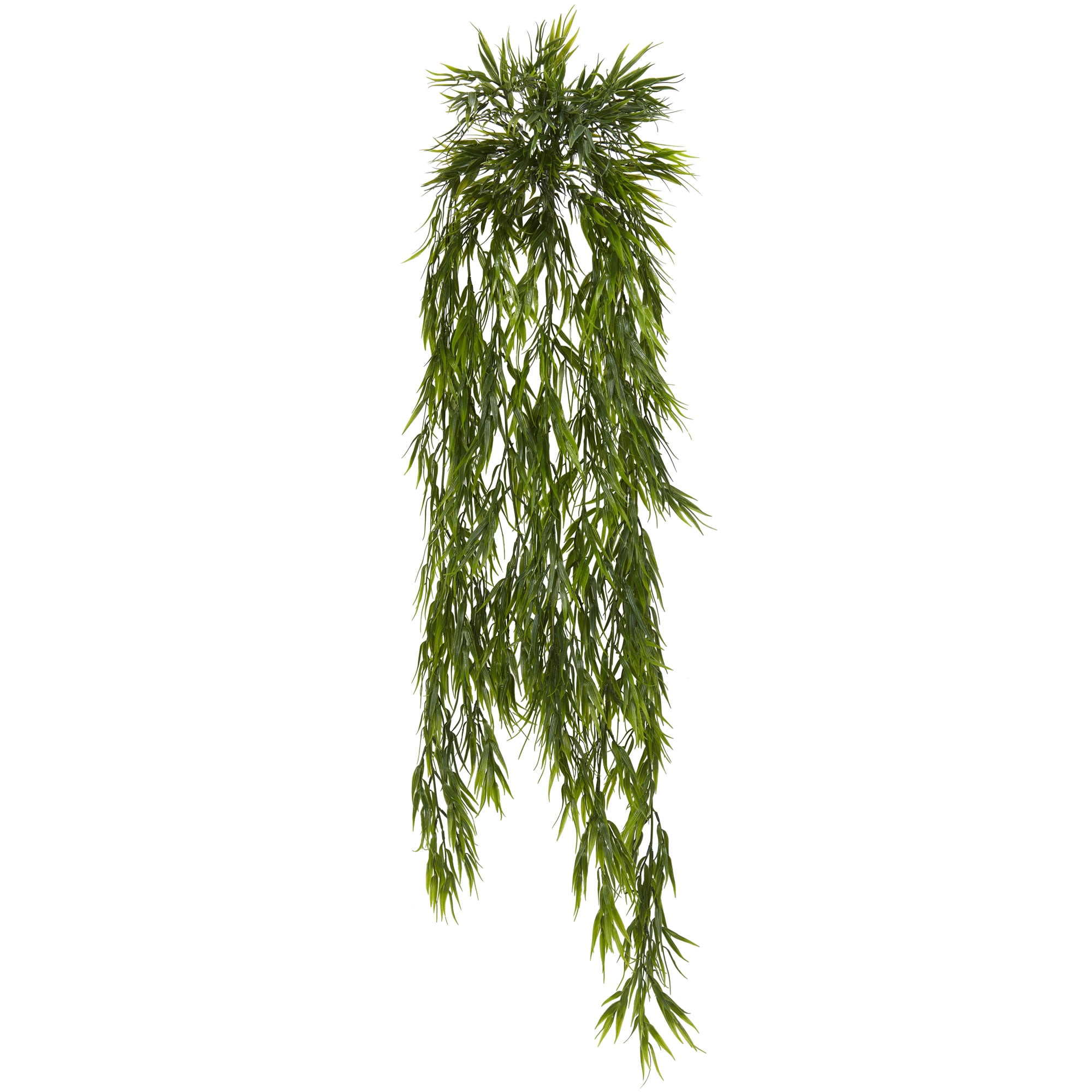 2736 43" Mini Bamboo Hanging Bush (Set of 2)