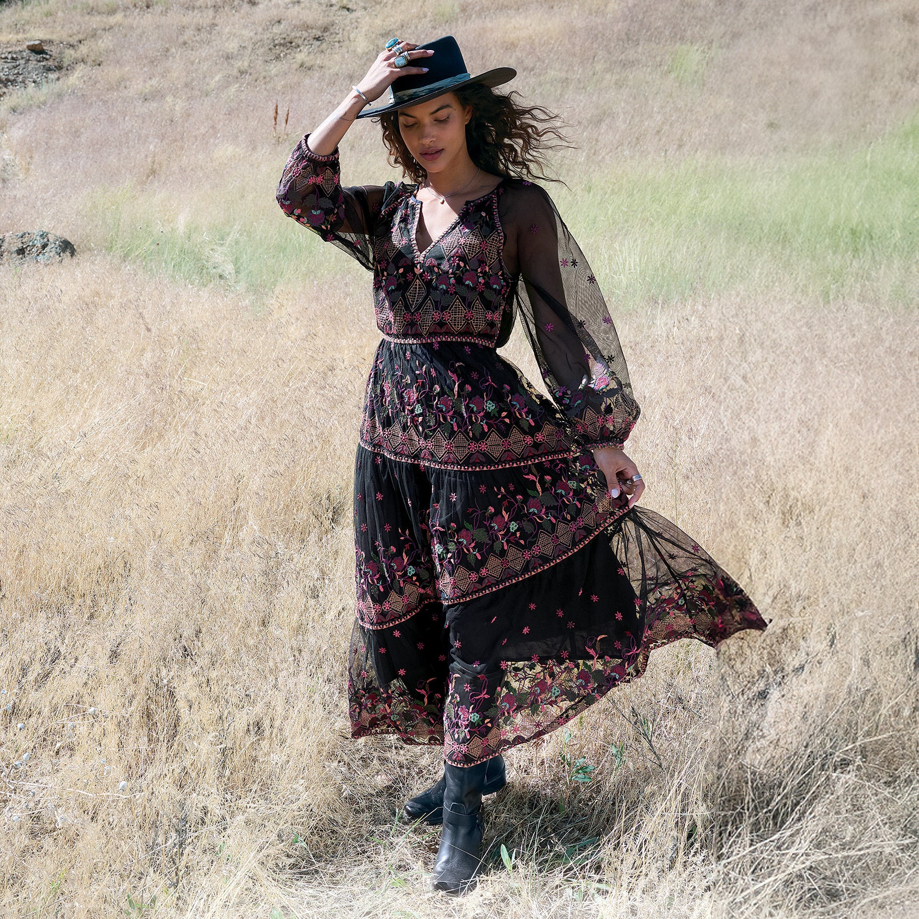 SUNDANCE Soiree In Vienna Dress  Petite