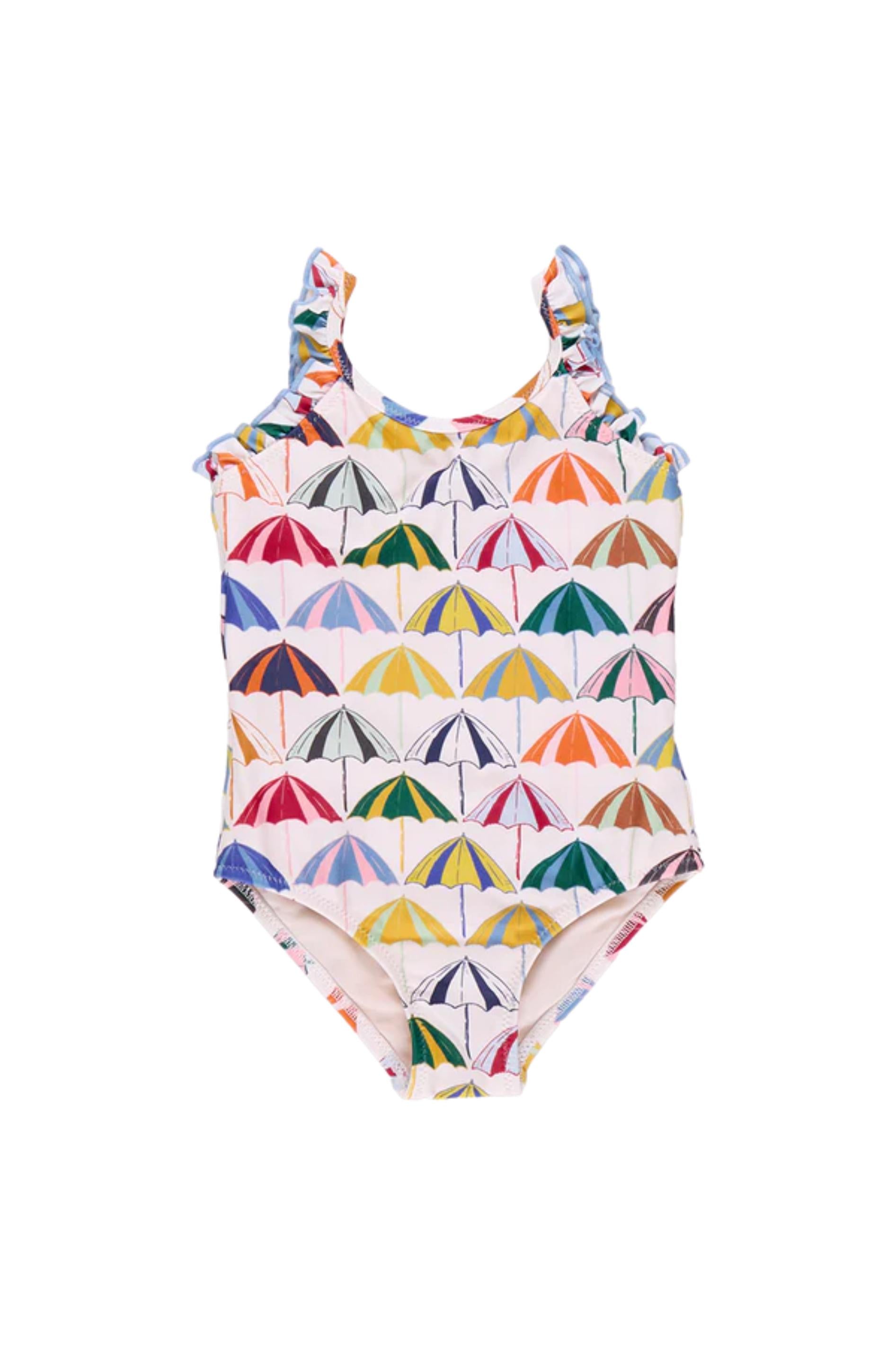 Pink Chicken   Multi Umbrellas Claire Swimsuit
