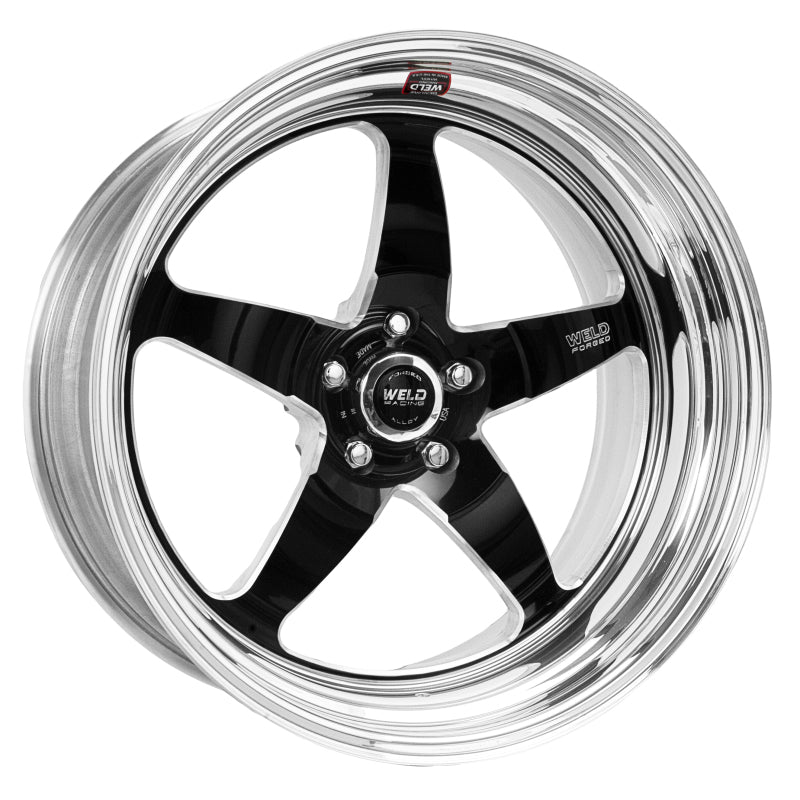 Weld S71 20x7 / 5x4.5 BP / 4.3in. BS Black Wheel (High Pad) Non Beadlock