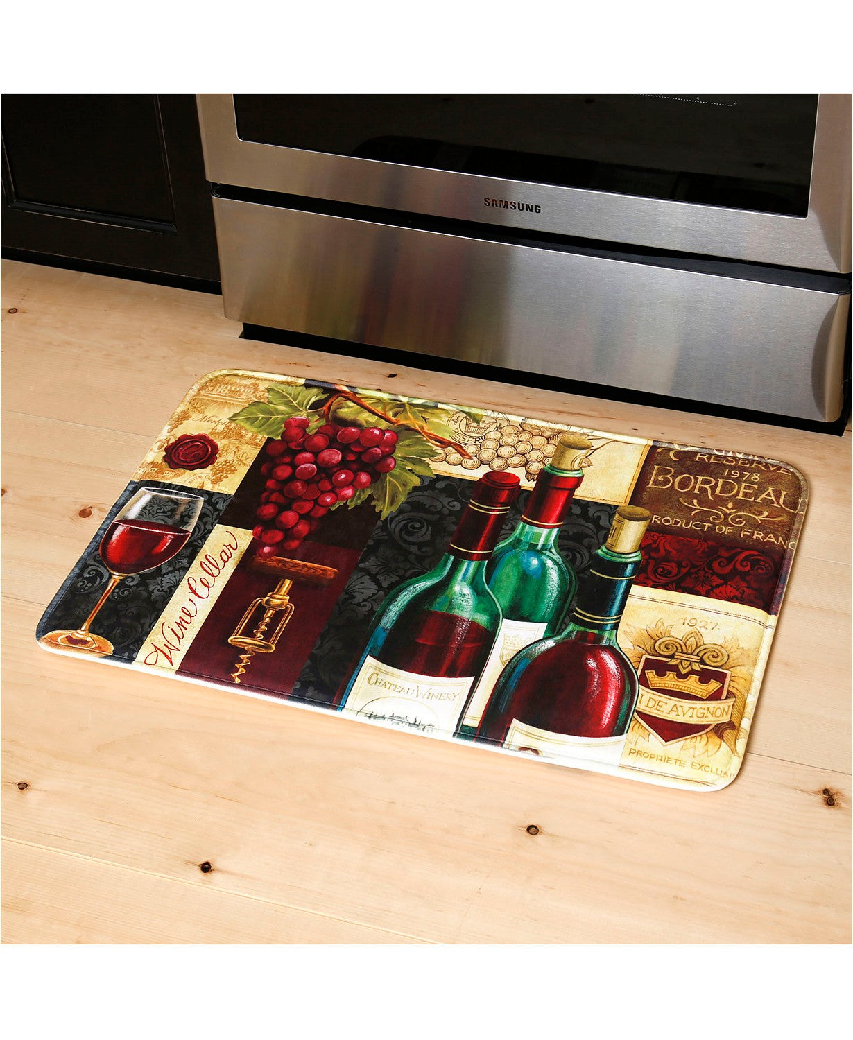 2893 Comfort Cushion Anti Fatigue Kitchen Mat (Wine Cellar)