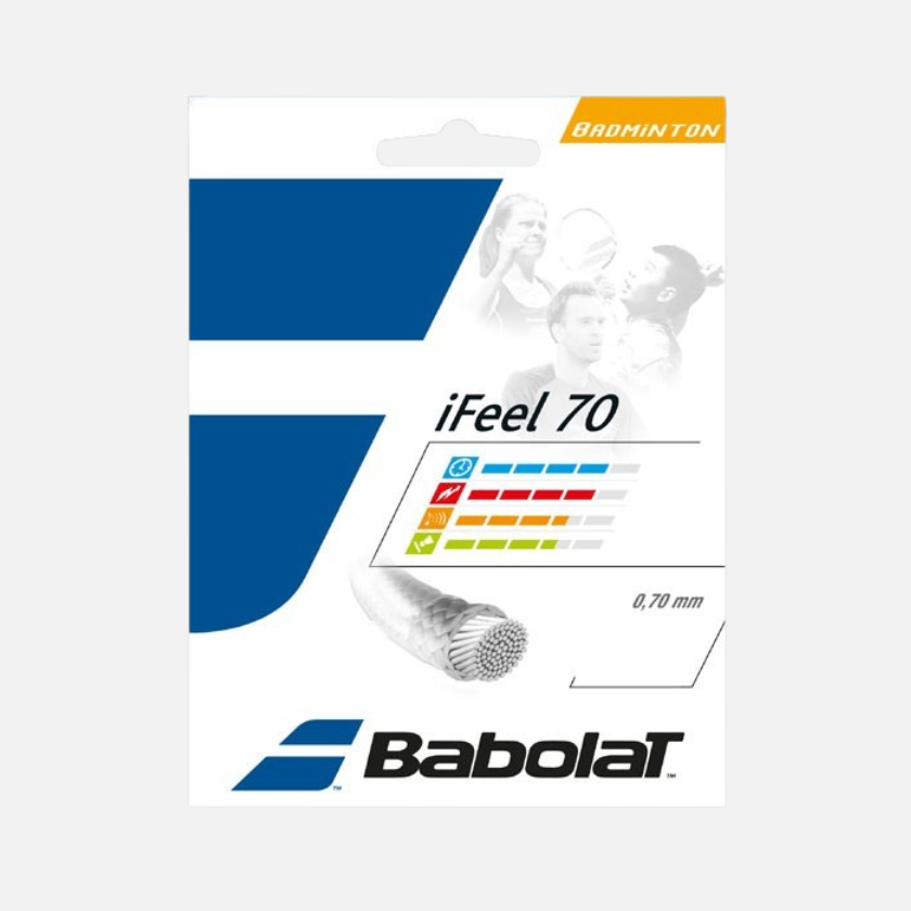 Babolat I FEEL 70 Badminton String  Yellow