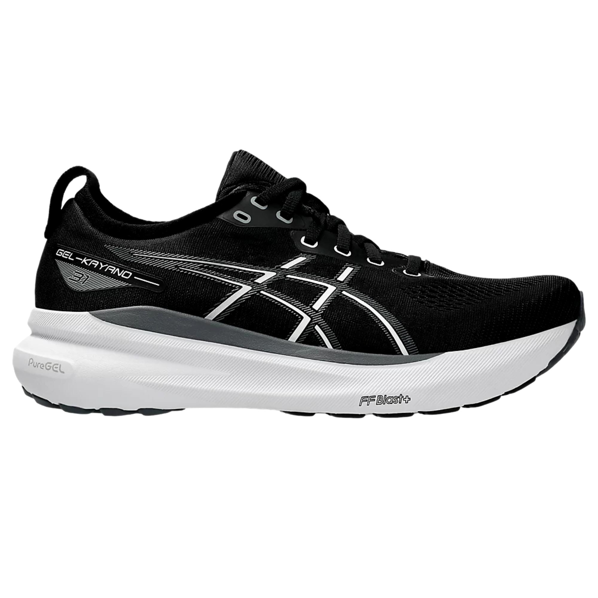 2808 Asics GEL Kayano 31 Black   White  1011B868 002 Men's
