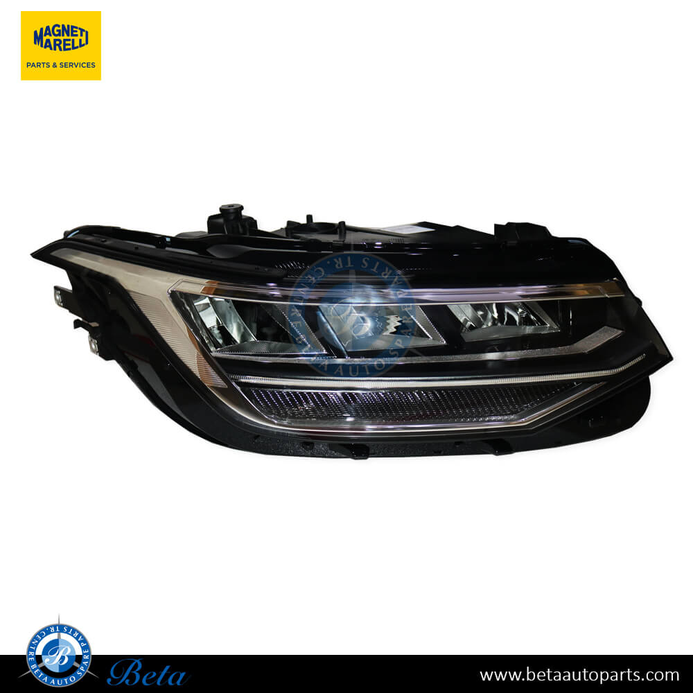 BETAAUTOPARTS Volkswagen Tiguan (2021 Up), Headlamp LED (Right), Magneti Marelli, 5NB941036C