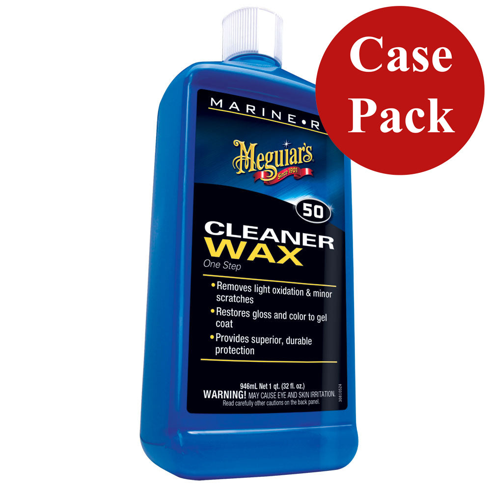 MEGUIAR'S Meguiars Boat/RV Cleaner Wax   32 oz   *Case of 6* [M5032CASE]