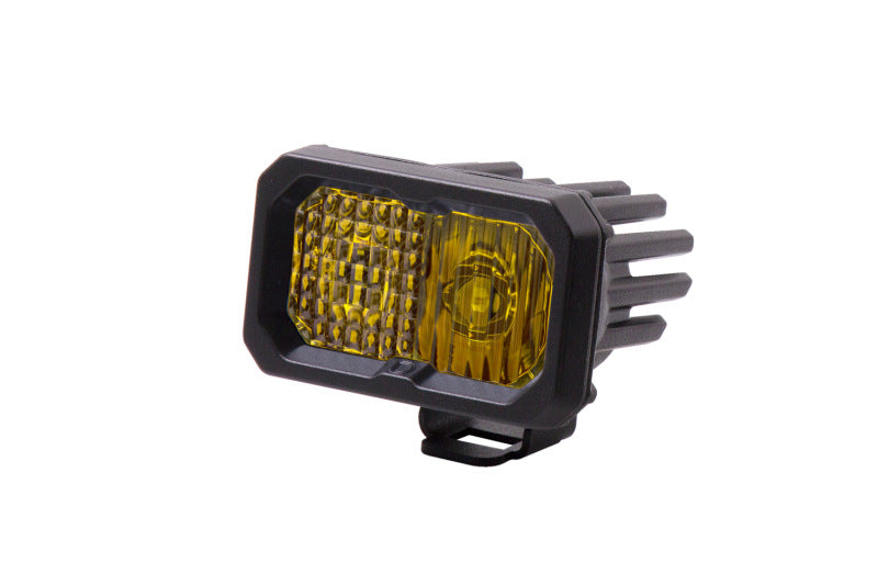 Diode Dynamics Stage Series 2 In LED Pod Pro   Yellow Combo Standard ABL Each
