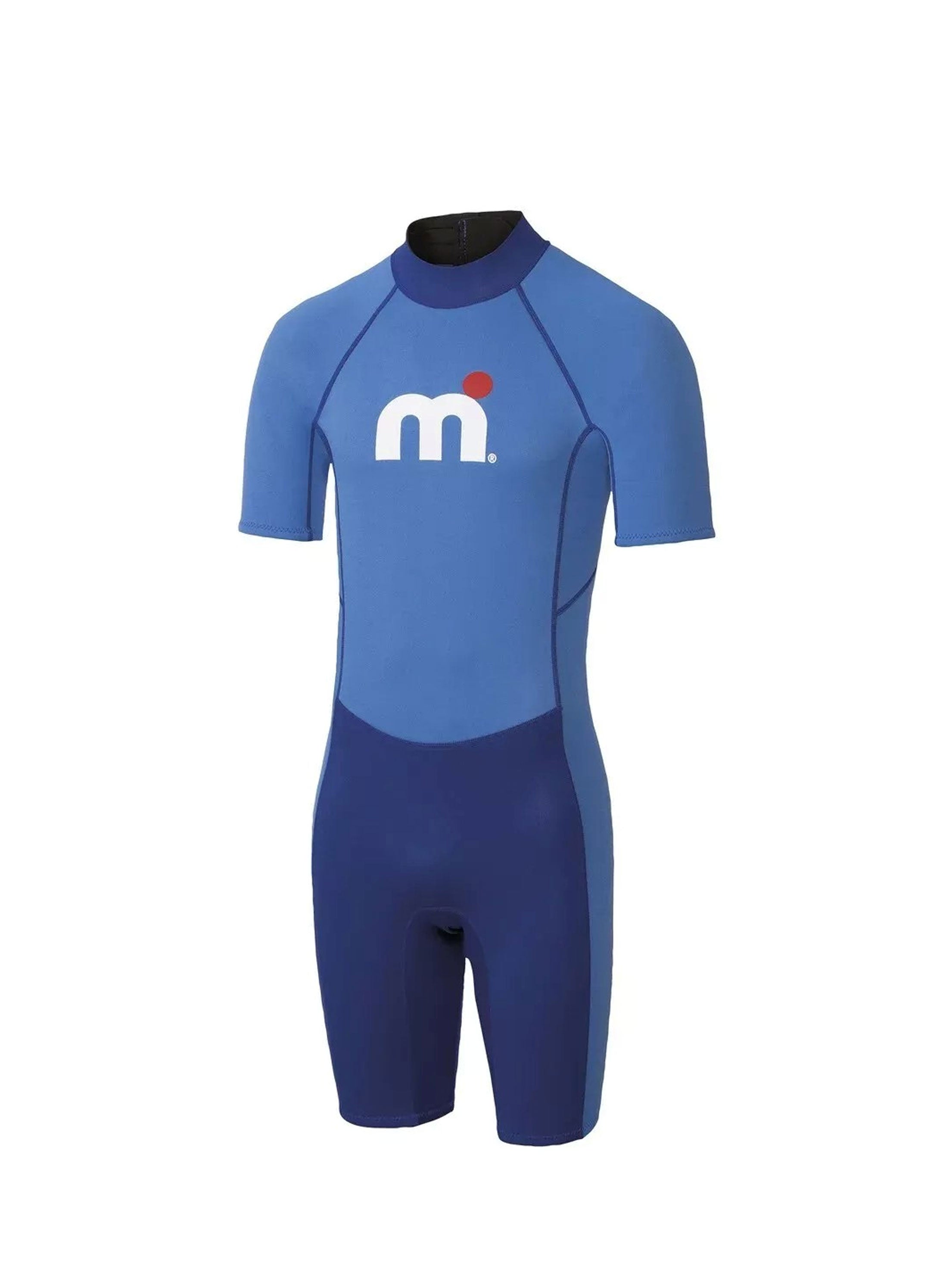 MISTRAL Men's Neoprene Shorty Wetsuit Blue