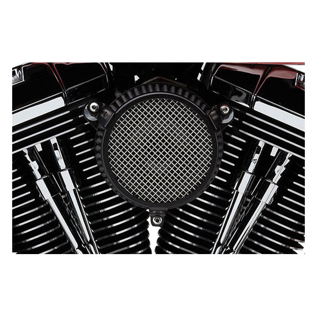 Cobra, Naked air cleaner kit. Plain. Black   01 15 Softail; 04 17 Dyna (excl. 2017 FXDLS); 02 07 FLT/Touring (NU)