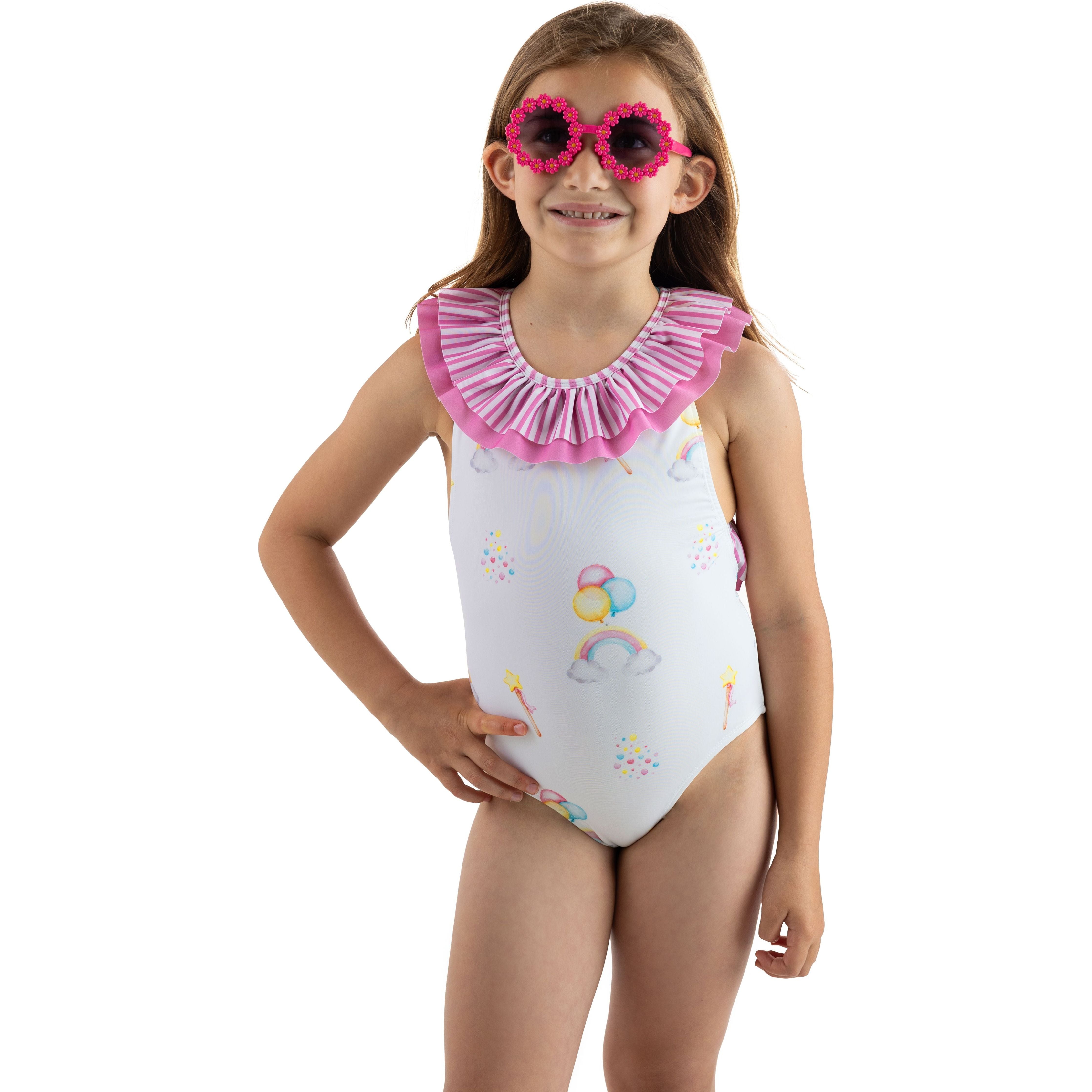 MEIA PATA Rainbows Positano Swim Costume 6024