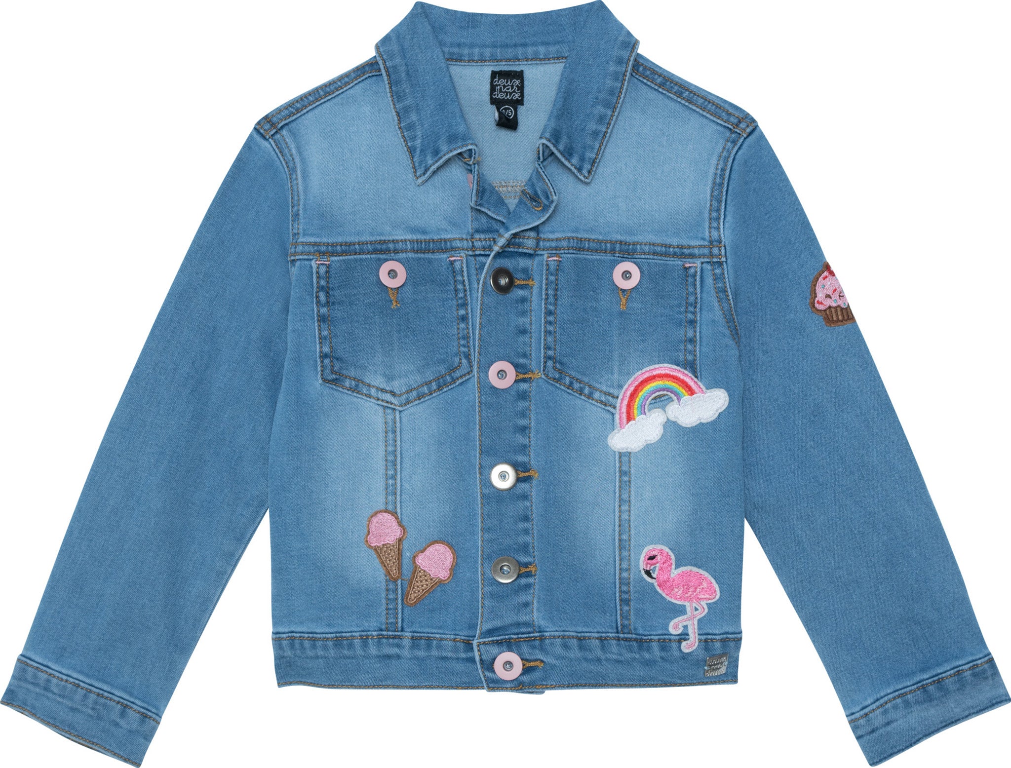 DEUX PAR DEUX Denim Jacket   Big Girls   Manteau en jean   Grande Fille