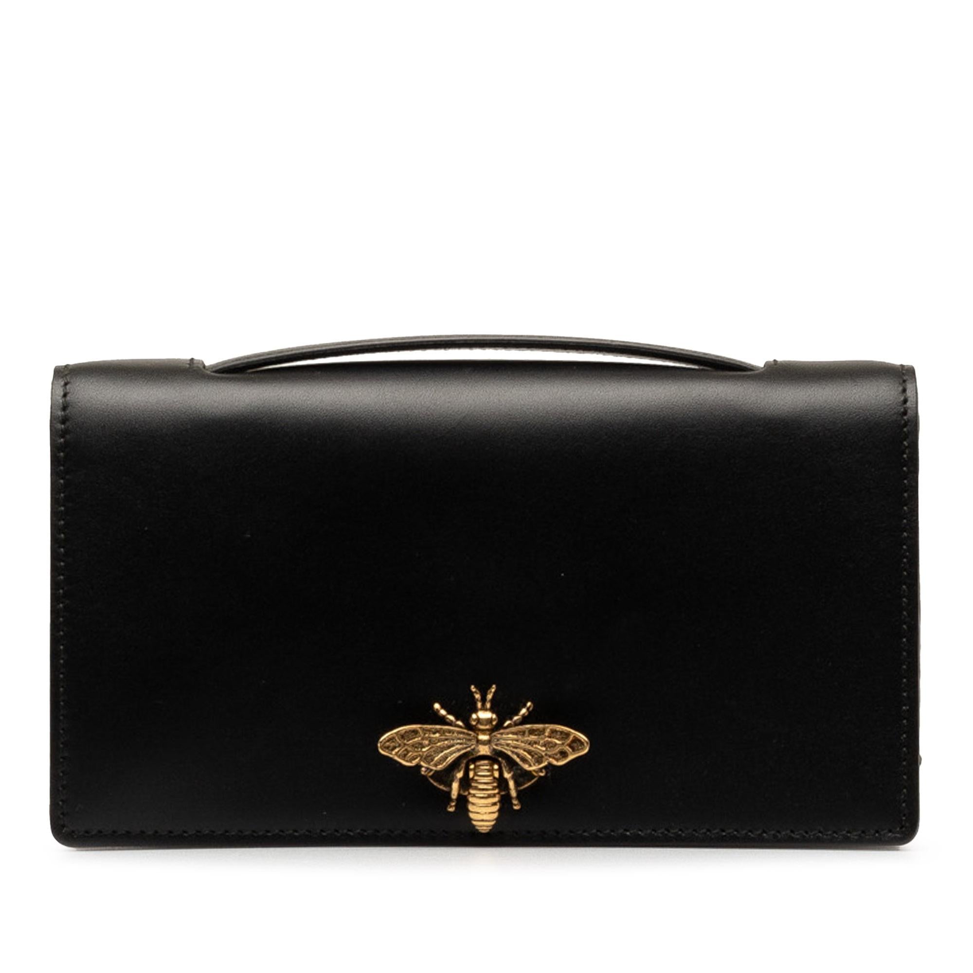Dior Leather Bee Clutch (SHG z1s8eD)