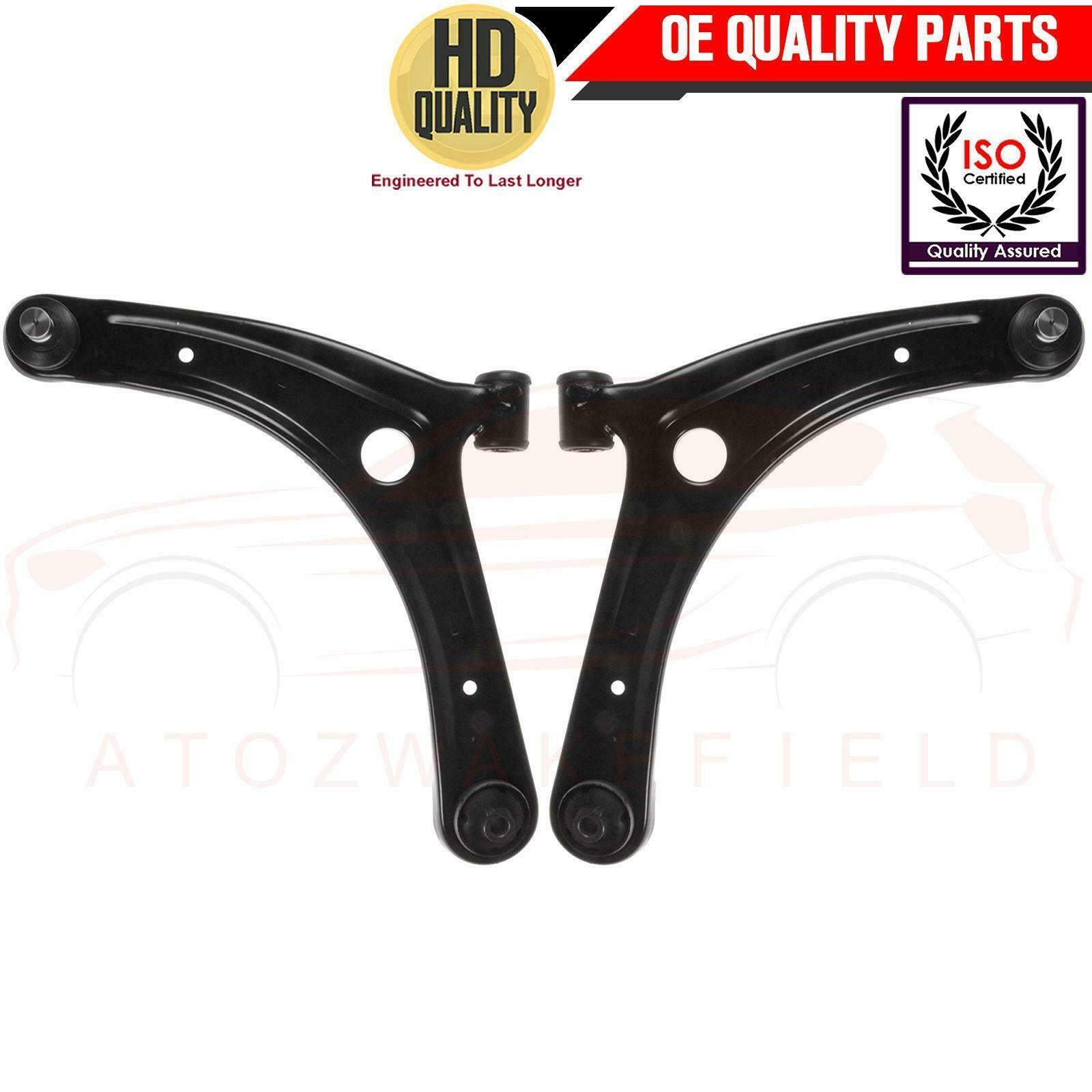 OE QUALITY FOR DODGE CALIBER JEEP COMPASS PATRIOT FRONT LOWER SUSPENSION WISHBONE ARMS PAIR