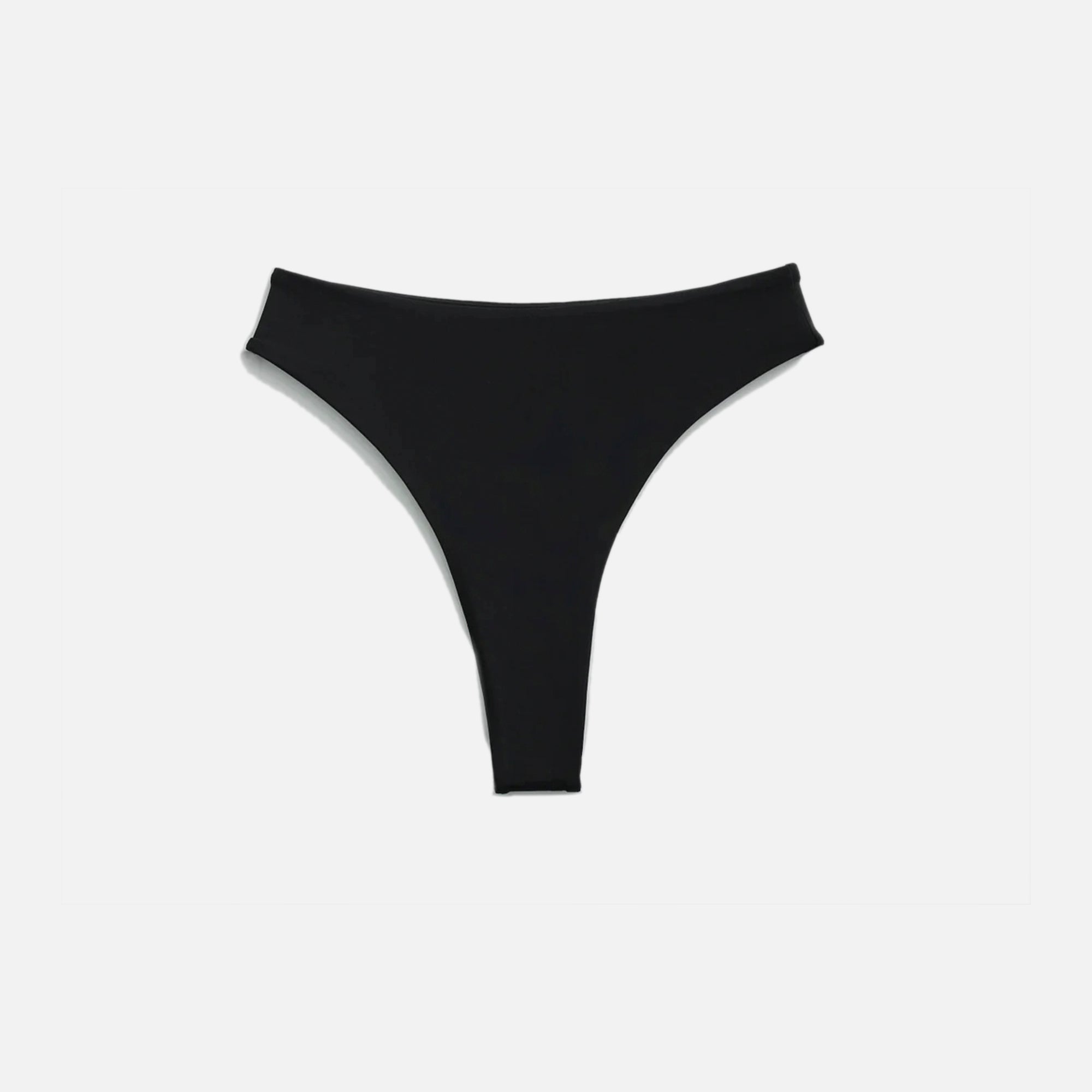 Riot Swim Kai High Waist Bottom   Black