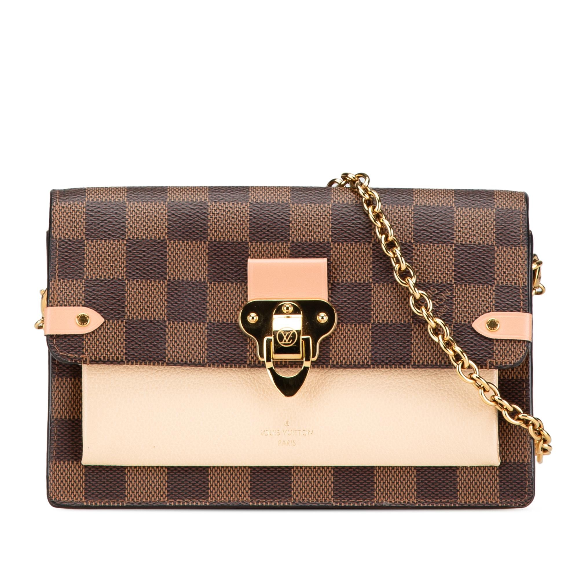 Louis Vuitton Damier Ebene Vavin Wallet on Chain