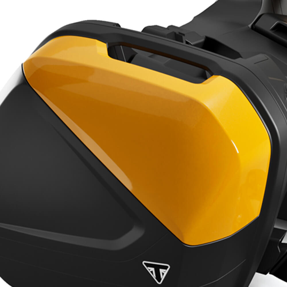 TRIUMPH Pannier Infill Panels Kit Cosmic Yellow A9500906 FJ