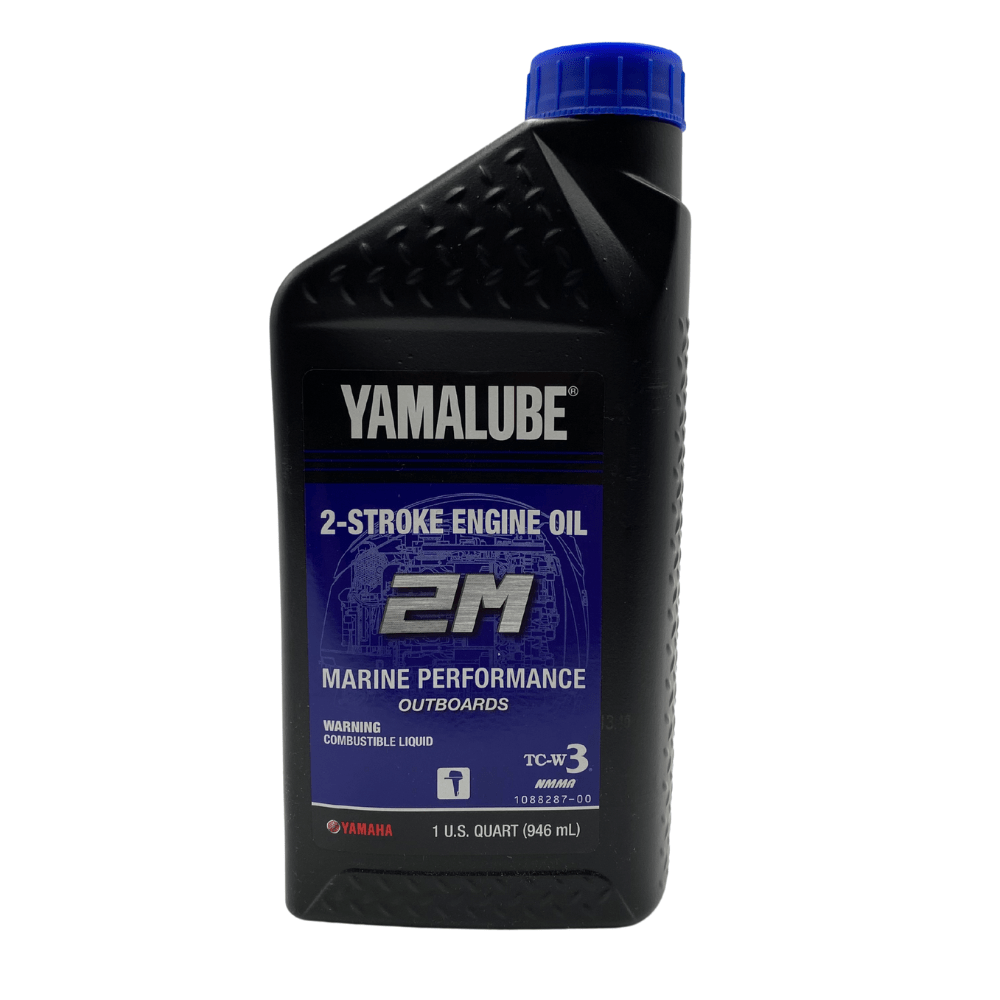 YAMAHA YAMALUBE 2M Semi Synthetic Two Stroke Outboard Engine Oil (Quart)