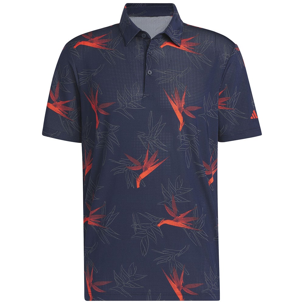adidas Oasis Mesh Polo Shirt   Collegiate Navy