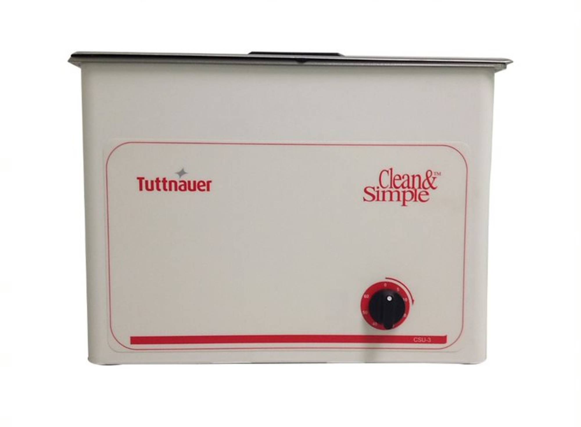 Tuttnauer CSU6H   Clean & Simple Ultrasonic Cleaner 6.5 Gal with Heater