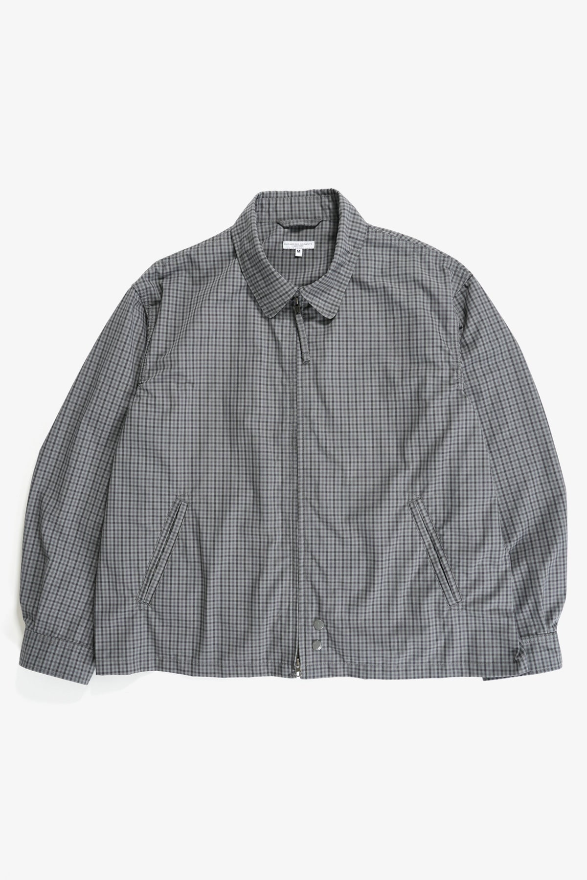 ENGINEERED GARMENTS Claigton Jacket   Grey PC Gunclub Check