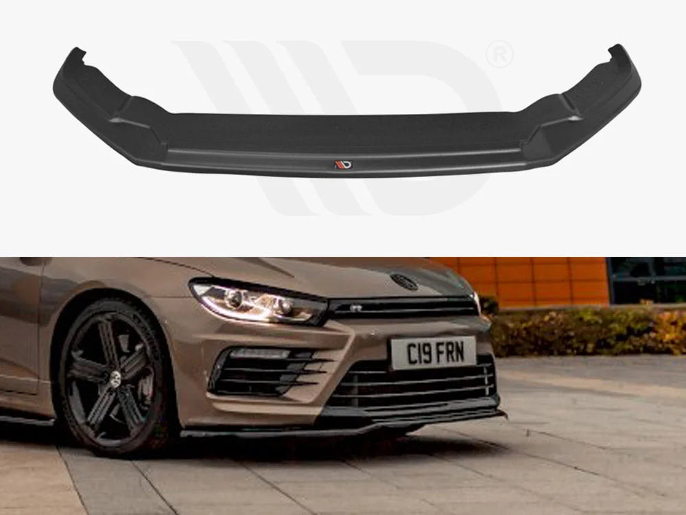 Maxton Design Front Splitter V.2 Volkswagen Scirocco MK3 R Facelift 14 17