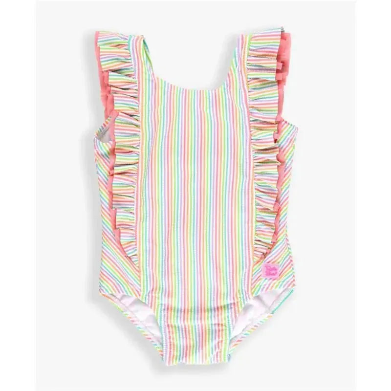 Rufflebutts   Rainbow Seersucker Waterfall One Piece