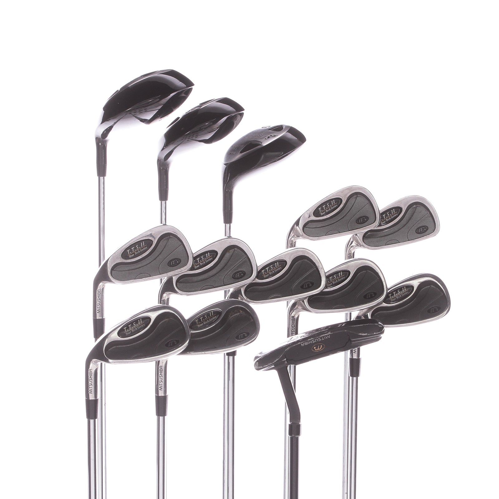 Mitsushiba TTS 2 Steel Men's Left Irons 3 SW Regular   True Temper