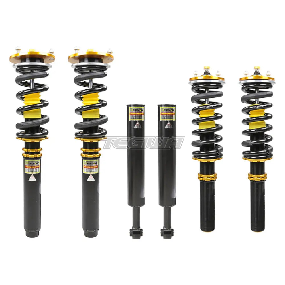 YSR Dynamic Pro Sport Coilovers Mercedes Benz S Class W220 99 05   2WD 8CYL Slanted Upper Mount