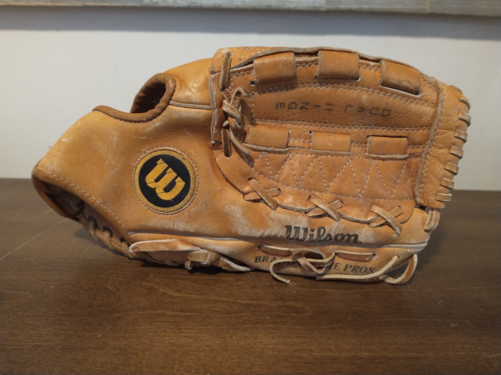 "Guanto da baseball vintage Wilson Roger Clemens 20K A2110 Colpo destro 11 5"   RJ