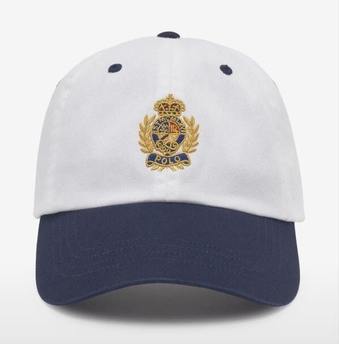 Polo Ralph Lauren Crest Capsule Cotton twill Chino Ball Cap   Navy