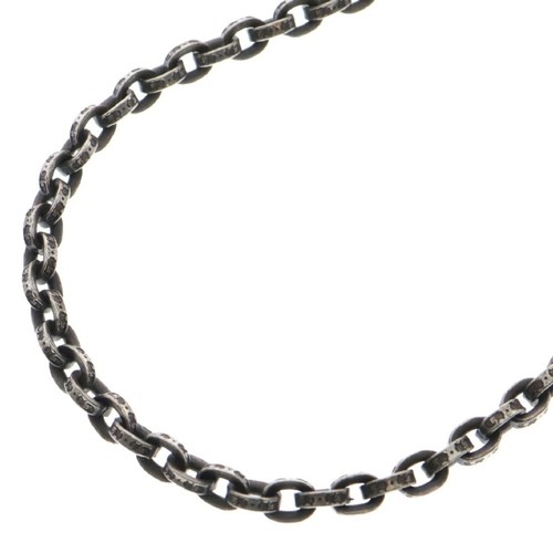 CHROME HEARTS CUORI CROMATI VECCHIA CATENA CARTA 18 Collana 1h Argento BCA086 Usato34f549f603a
