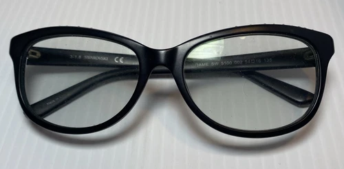 Swarovski Dame Sw 5100 002 Eye Glasses Frame Women black 54 16 135