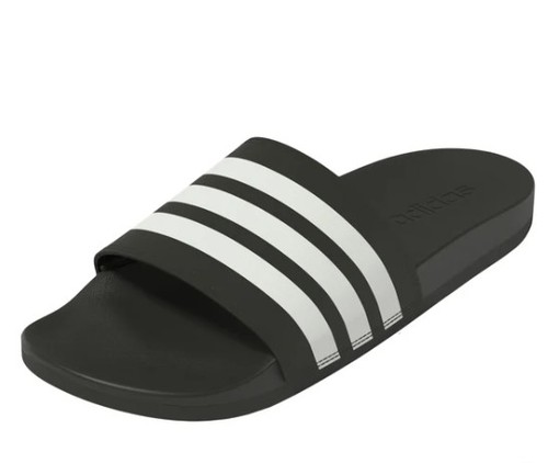 SCARPA Adidas Adilette taglia uomo 6 donna 7 sandali comodi slide  bianco e nero