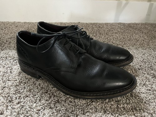 RENS ORIGINAL Allen Edmonds Mackenna Oxford Shoes Size 9.5 D Black Leather Original Box