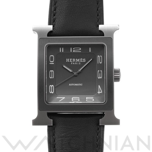 HERMES H Watch Titanium HH5.841 Men's Watch From Japan G0319