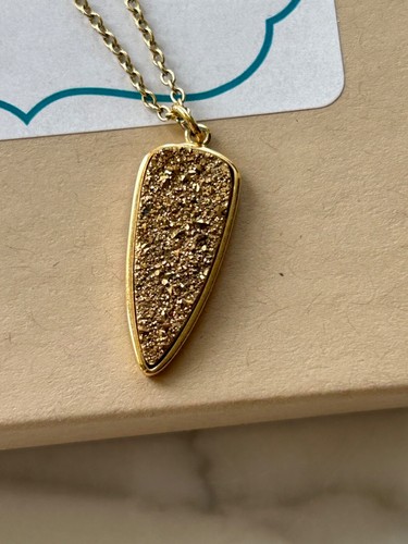 Skaneateles 300 G Druzy Necklace NIB Lifestyle Boutique Upstate NY NWT Gift