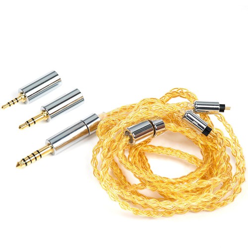 NEW BALANCE IEM Cable with Detachable 3 in 1 2.5mm 3.5mm 4.4mm Plug Upgraded HiFi Audio C...