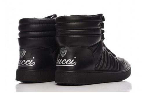 Gucci Sneakers alte trapuntate Hudson da uomo 322762   Nero   10 5 US   9 5 G (P82