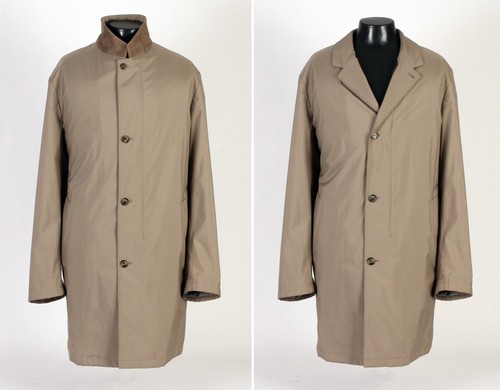 Loro Piana Cashmere Lined   Sebring Windmate Rain Coat   Beige 3XL $3750 Retail